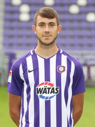 Teampraesentation Erz.Aue Fussball 2.Bundesliga Niklas Jeck; FC Erzgebirge Aue; 2.Bundesliga, Porträttermin 2020 2021 , Aue, 22.08.2020, Erzgebirgsstadion, Fussball ,
