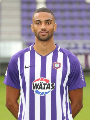 Teampraesentation Erz.Aue Fussball 2.Bundesliga Malcolm Cacutalua; FC Erzgebirge Aue; 2.Bundesliga, Porträttermin 2020 2021 , Aue, 22.08.2020, Erzgebirgsstadion, Fussball ,