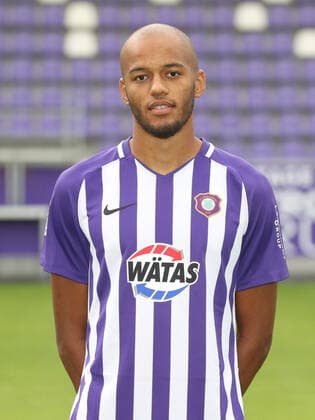 Teampraesentation Erz.Aue Fussball 2.Bundesliga Louis Samson; FC Erzgebirge Aue; 2.Bundesliga, Porträttermin 2020 2021 , Aue, 22.08.2020, Erzgebirgsstadion, Fussball ,