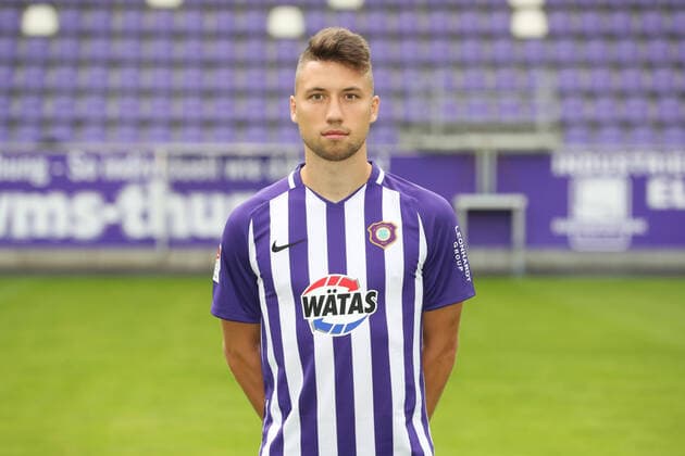 Teampraesentation Erz.Aue Fussball 2.Bundesliga Tom Baumgart; FC Erzgebirge Aue; 2.Bundesliga, Porträttermin 2020 2021 , Aue, 22.08.2020, Erzgebirgsstadion, Fussball ,