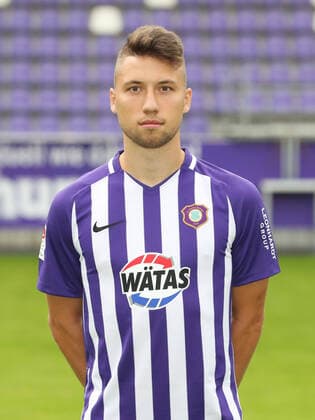 Teampraesentation Erz.Aue Fussball 2.Bundesliga Tom Baumgart; FC Erzgebirge Aue; 2.Bundesliga, Porträttermin 2020 2021 , Aue, 22.08.2020, Erzgebirgsstadion, Fussball ,