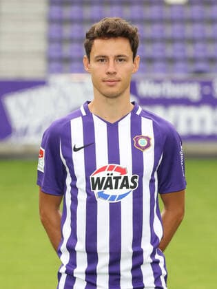 Teampraesentation Erz.Aue Fussball 2.Bundesliga Clemens Fandrich; FC Erzgebirge Aue; 2.Bundesliga, Porträttermin 2020 2021 , Aue, 22.08.2020, Erzgebirgsstadion, Fussball ,