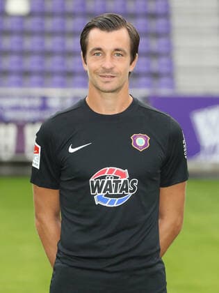 Teampraesentation Erz.Aue Fussball 2.Bundesliga Torwart Martin Männel Maennel; FC Erzgebirge Aue; 2.Bundesliga, Porträttermin 2020 2021 , Aue, 22.08.2020, Erzgebirgsstadion, Fussball ,