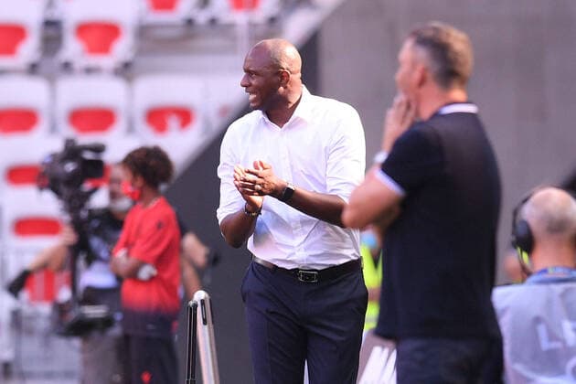 PATRICK VIEIRA (ENTRAINEUR NICE) FOOTBALL : Nice vs Lens - Ligue 1 Uber Eats - 23 08 2020 FEP Panoramic 