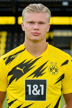Offizieller Fototermin Borussia Dortmund 2020 Erling Haaland; Borussia Dortmund; 1.BL, Porträttermin 2020 2021 Foto: Alexandre Simoes BVB via TEAM2sportphoto Dortmund Nordrhein-Westfalen Deutschland