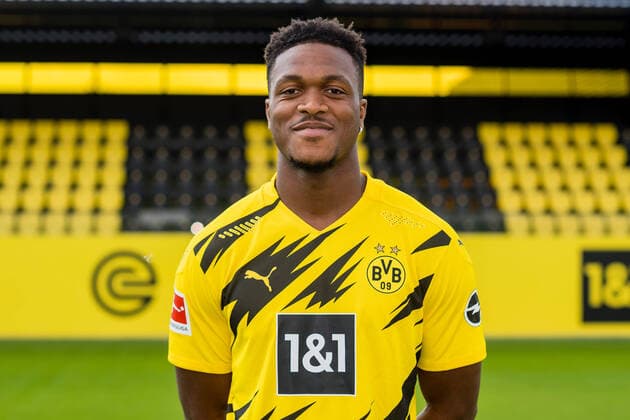 Offizieller Fototermin Borussia Dortmund 2020 Dan Axel Zagadou; Borussia Dortmund; 1.BL, Porträttermin 2020 2021 Foto: Alexandre Simoes BVB via TEAM2sportphoto Dortmund Nordrhein-Westfalen Deutschland
