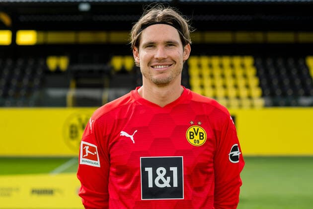 Offizieller Fototermin Borussia Dortmund 2020 Torwart Marwin Hitz; Borussia Dortmund; 1.BL, Porträttermin 2020 2021 Foto: Alexandre Simoes BVB via TEAM2sportphoto Dortmund Nordrhein-Westfalen Deutschland