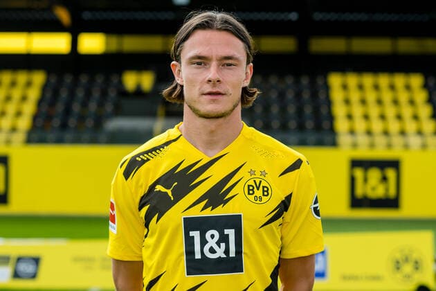 Offizieller Fototermin Borussia Dortmund 2020 Nico Schulz; Borussia Dortmund; 1.BL, Porträttermin 2020 2021 Foto: Alexandre Simoes BVB via TEAM2sportphoto Dortmund Nordrhein-Westfalen Deutschland
