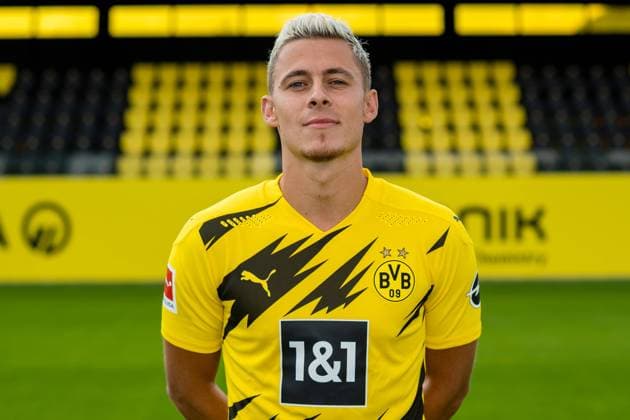 Offizieller Fototermin Borussia Dortmund 2020 Thorgan Hazard; Borussia Dortmund; 1.BL, Porträttermin 2020 2021 Foto: Alexandre Simoes BVB via TEAM2sportphoto Dortmund Nordrhein-Westfalen Deutschland