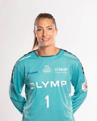 Bietigheim-Bissingen, Deutschland 10. August 2020: HBF - 20 21 - SG BBM Bietigheim Portraits Torhueterin Emily Sando (Bietigheim) Bietigheim-Bissingen Baden-Württemberg Deutschland