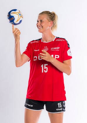 Bietigheim-Bissingen, Deutschland 10. August 2020: HBF - 20 21 - SG BBM Bietigheim Portraits Kim Naidzinavicius (Bietigheim) Bietigheim-Bissingen Baden-Württemberg Deutschland