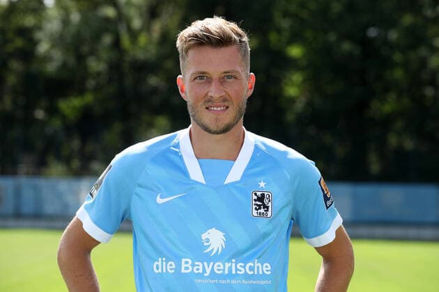 25.08.2020, Fussball 3. Bundesliga, TSV 1860 München Portraitfotos 25.08.2020, Fussball 3. Bundesliga 2020 2021, TSV 1860 München, Porträttermin an der Grünwalderstrasse. Marius Willsch (TSV 1860 München). München Deutschland