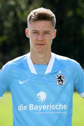 25.08.2020, Fussball 3. Bundesliga, TSV 1860 München Portraitfotos 25.08.2020, Fussball 3. Bundesliga 2020 2021, TSV 1860 München, Porträttermin an der Grünwalderstrasse. Marco Mannhardt (TSV 1860 München). München Deutschland