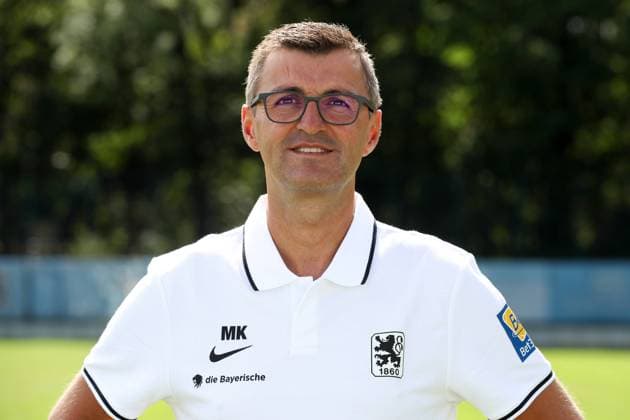25.08.2020, Fussball 3. Bundesliga, TSV 1860 München Portraitfotos 25.08.2020, Fussball 3. Bundesliga 2020 2021, TSV 1860 München, Porträttermin an der Grünwalderstrasse. Trainer Michael Köllner (TSV 1860 München). München Deutschland