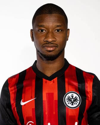 Fussball 1.Bundesliga, Eintracht Frankfurt Fototermin 11.08.2020, , Fussball 1.Bundesliga, Eintracht Frankfurt Fototermin 1.BL Porträttermin 2020 2021, emspor, v.l. Almamy Toure (Eintracht Frankfurt) Frankfurt am Main Deutsche Bank Park Hessen Deutschland (DE)