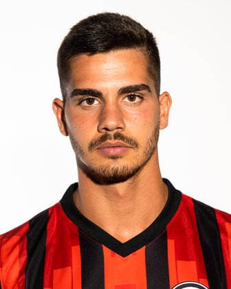 Fussball 1.Bundesliga, Eintracht Frankfurt Fototermin 11.08.2020, , Fussball 1.Bundesliga, Eintracht Frankfurt Fototermin 1.BL Porträttermin 2020 2021, emspor, v.l. Andre Silva (Eintracht Frankfurt) Frankfurt am Main Deutsche Bank Park Hessen Deutschland (DE)