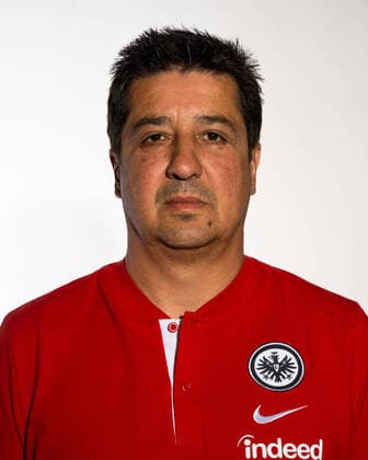 Fussball 1.Bundesliga, Eintracht Frankfurt Fototermin 11.08.2020, , Fussball 1.Bundesliga, Eintracht Frankfurt Fototermin 1.BL Porträttermin 2020 2021, emspor, v.l. Co Trainer Christian Peintinger (Eintracht Frankfurt) Frankfurt am Main Deutsche Bank Park Hessen Deutschland (DE)