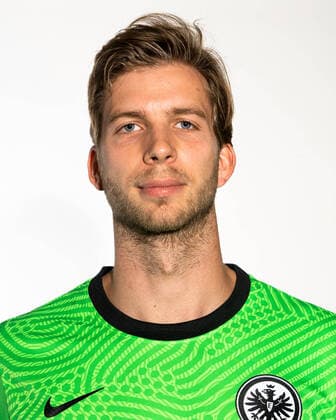 Fussball 1.Bundesliga, Eintracht Frankfurt Fototermin 11.08.2020, , Fussball 1.Bundesliga, Eintracht Frankfurt Fototermin 1.BL Porträttermin 2020 2021, emspor, v.l. Felix Wiedwald (Eintracht Frankfurt) Frankfurt am Main Deutsche Bank Park Hessen Deutschland (DE)