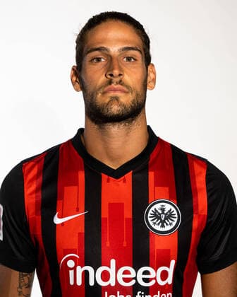 Fussball 1.Bundesliga, Eintracht Frankfurt Fototermin 11.08.2020, , Fussball 1.Bundesliga, Eintracht Frankfurt Fototermin 1.BL Porträttermin 2020 2021, emspor, v.l. Goncalo Paciencia (Eintracht Frankfurt) Frankfurt am Main Deutsche Bank Park Hessen Deutschland (DE)