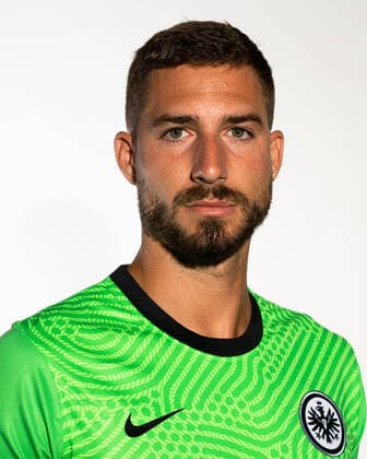 Fussball 1.Bundesliga, Eintracht Frankfurt Fototermin 11.08.2020, , Fussball 1.Bundesliga, Eintracht Frankfurt Fototermin 1.BL Porträttermin 2020 2021, emspor, v.l. Kevin Trapp (Eintracht Frankfurt) Frankfurt am Main Deutsche Bank Park Hessen Deutschland (DE)