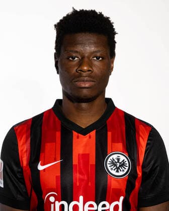 Fussball 1.Bundesliga, Eintracht Frankfurt Fototermin 11.08.2020, , Fussball 1.Bundesliga, Eintracht Frankfurt Fototermin 1.BL Porträttermin 2020 2021, emspor, v.l. Ragnar Ache (Eintracht Frankfurt) Frankfurt am Main Deutsche Bank Park Hessen Deutschland (DE)