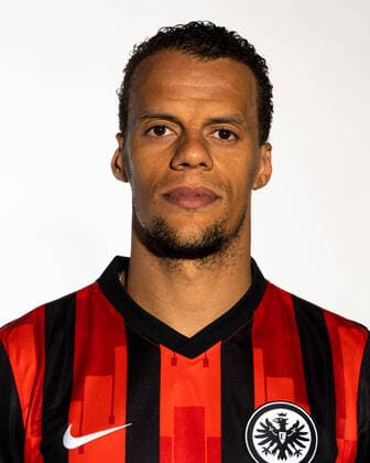 Fussball 1.Bundesliga, Eintracht Frankfurt Fototermin 11.08.2020, , Fussball 1.Bundesliga, Eintracht Frankfurt Fototermin 1.BL Porträttermin 2020 2021, emspor, v.l. Timothy Chandler (Eintracht Frankfurt) Frankfurt am Main Deutsche Bank Park Hessen Deutschland (DE)