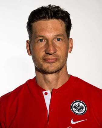 Fussball 1.Bundesliga, Eintracht Frankfurt Fototermin 11.08.2020, , Fussball 1.Bundesliga, Eintracht Frankfurt Fototermin 1.BL Porträttermin 2020 2021, emspor, v.l. Andreas Beck (Leiter Athletik, Praevention und Rehabilitation Eintracht Frankfurt) Frankfurt am Main Deutsche Bank Park Hessen Deutschland (DE)