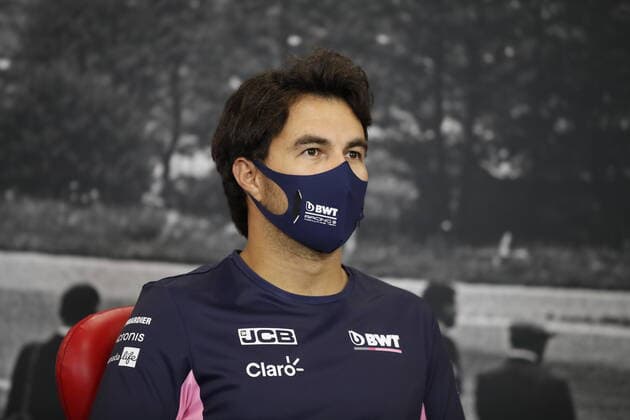 Motorsports: FIA Formula One World Championship, WM, Weltmeisterschaft 2020, Grand Prix of Belgium Motorsports: FIA Formula One World Championship 2020, Grand Prix of Belgium, 11 Sergio Perez (MEX, BWT Racing Point F1 Team),