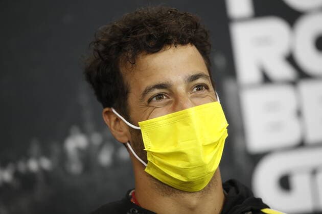 Motorsports: FIA Formula One World Championship, WM, Weltmeisterschaft 2020, Grand Prix of Belgium Motorsports: FIA Formula One World Championship 2020, Grand Prix of Belgium, 3 Daniel Ricciardo (AUS, Renault DP World F1 Team),
