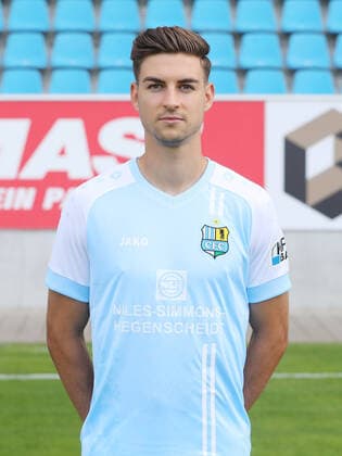 Teampraesentation Chemnitz 27.08.2020 Danny Breitfelder; Chemnitzer FC; Regionalliga NordOst, Porträttermin 2020 2021 , Chemnitz, 27.08.2020, Stadion an der Gellertstrasse, Fussball ,