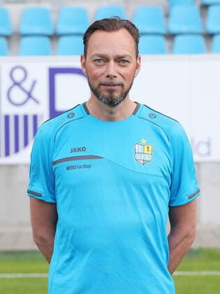 Teampraesentation Chemnitz 27.08.2020 Physiotherapeut Friedrich Ramminger; Chemnitzer FC; Regionalliga NordOst, Porträttermin 2020 2021 , Chemnitz, 27.08.2020, Stadion an der Gellertstrasse, Fussball ,