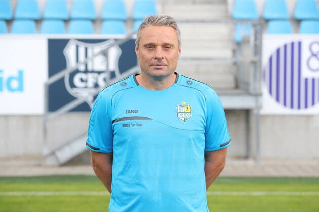 Teampraesentation Chemnitz 27.08.2020 Physiotherapeut Olaf Renn; Chemnitzer FC; Regionalliga NordOst, Porträttermin 2020 2021 , Chemnitz, 27.08.2020, Stadion an der Gellertstrasse, Fussball ,