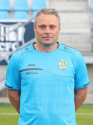 Teampraesentation Chemnitz 27.08.2020 Physiotherapeut Olaf Renn; Chemnitzer FC; Regionalliga NordOst, Porträttermin 2020 2021 , Chemnitz, 27.08.2020, Stadion an der Gellertstrasse, Fussball ,
