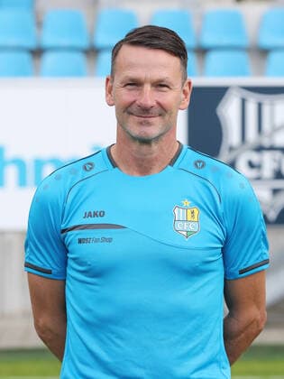 Teampraesentation Chemnitz 27.08.2020 Team- Manager Torsten Bittermann Chemnitzer FC; Regionalliga NordOst, Porträttermin 2020 2021 , Chemnitz, 27.08.2020, Stadion an der Gellertstrasse, Fussball ,