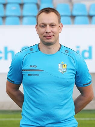 Teampraesentation Chemnitz 27.08.2020 Zeugwart Henry Büttner Buettner; Chemnitzer FC; Regionalliga NordOst, Porträttermin 2020 2021 , Chemnitz, 27.08.2020, Stadion an der Gellertstrasse, Fussball ,