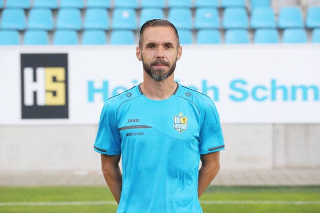 Teampraesentation Chemnitz 27.08.2020 Co-Trainer Christian Tiffert; Chemnitzer FC; Regionalliga NordOst, Porträttermin 2020 2021 , Chemnitz, 27.08.2020, Stadion an der Gellertstrasse, Fussball ,