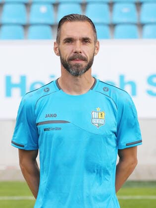 Teampraesentation Chemnitz 27.08.2020 Co-Trainer Christian Tiffert; Chemnitzer FC; Regionalliga NordOst, Porträttermin 2020 2021 , Chemnitz, 27.08.2020, Stadion an der Gellertstrasse, Fussball ,