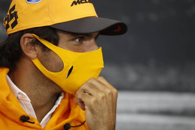 Motorsports: FIA Formula One World Championship, WM, Weltmeisterschaft 2020, Grand Prix of Belgium Motorsports: FIA Formula One World Championship 2020, Grand Prix of Belgium, 55 Carlos Sainz (ESP, McLaren F1 Team),