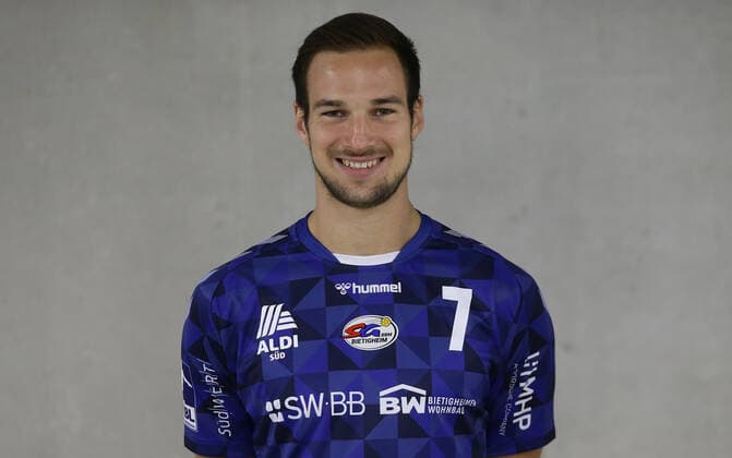 Bietigheim , Handball Fototermin SG BBM Bietigheim , Dominik Claus