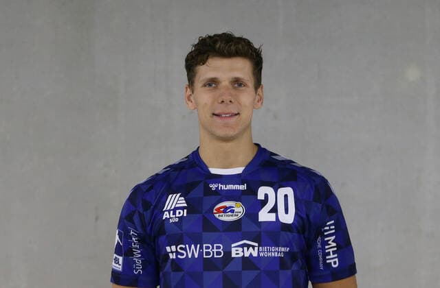 Bietigheim , Handball Fototermin SG BBM Bietigheim , Tim Dahlhaus