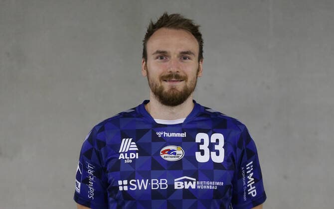Bietigheim , Handball Fototermin SG BBM Bietigheim , Nils Boschen
