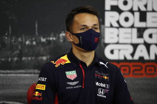 Motorsports: FIA Formula One World Championship, WM, Weltmeisterschaft 2020, Grand Prix of Belgium Motorsports: FIA Formula One World Championship 2020, Grand Prix of Belgium, 23 Alexander Albon (THA, Aston Martin Red Bull Racing),