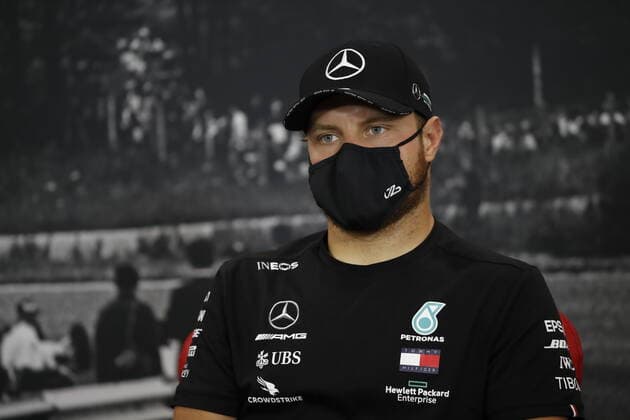 Motorsports: FIA Formula One World Championship, WM, Weltmeisterschaft 2020, Grand Prix of Belgium Motorsports: FIA Formula One World Championship 2020, Grand Prix of Belgium, 77 Valtteri Bottas (FIN, Mercedes-AMG Petronas Formula One Team),