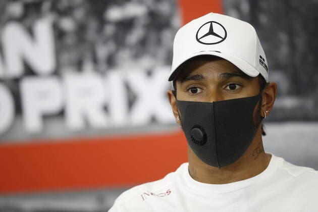 Motorsports: FIA Formula One World Championship, WM, Weltmeisterschaft 2020, Grand Prix of Belgium Motorsports: FIA Formula One World Championship 2020, Grand Prix of Belgium, 44 Lewis Hamilton (GBR, Mercedes-AMG Petronas Formula One Team),