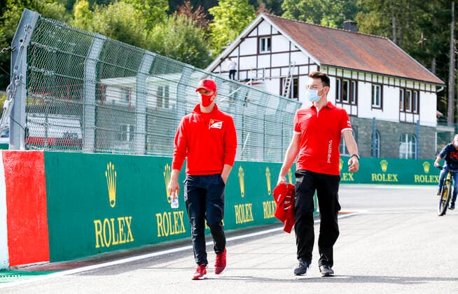 Motorsports: FIA Formula One World Championship, WM, Weltmeisterschaft 2020, Grand Prix of Belgium, 9 Mick Schumacher (GER, PREMA Racing), Spa-Francorchamps Belgium
