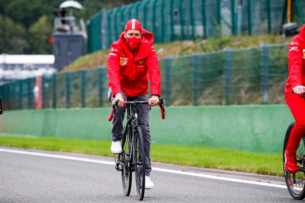 Motorsports: FIA Formula One World Championship, WM, Weltmeisterschaft 2020, Grand Prix of Belgium, 5 Sebastian Vettel (GER, Scuderia Ferrari Mission Winnow), Spa-Francorchamps Belgium