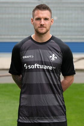 27.08.2020, xfux, Fussball 2.Bundesliga, SV Darmstadt 98, 2.BL, Porträttermin 2020 2021, Fototermin, emonline, emspor, deloka, v.l. Marcel Schuhen; SV Darmstadt 98; 2.BL; Porträttermin 2020 2021 Darmstadt
