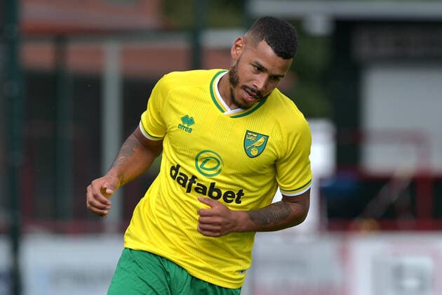 24-08-2020 pmk NC132876 Fussball Herren Testspiel Saison 2020 2021 SC Verl - Norwich City FC Onel HERNANDEZ (25) Norwich