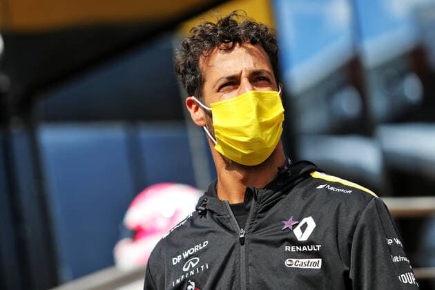 Motorsports: FIA Formula One World Championship, WM, Weltmeisterschaft 2020, Grand Prix of Belgium Motorsports: FIA Formula One World Championship 2020, Grand Prix of Belgium, 3 Daniel Ricciardo (AUS, Renault DP World F1 Team),