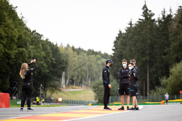 Motorsports: FIA Formula One World Championship, WM, Weltmeisterschaft 2020, Grand Prix of Belgium Motorsports: FIA Formula One World Championship 2020, Grand Prix of Belgium, 6 Nicholas Latifi (CAN, Williams Racing),